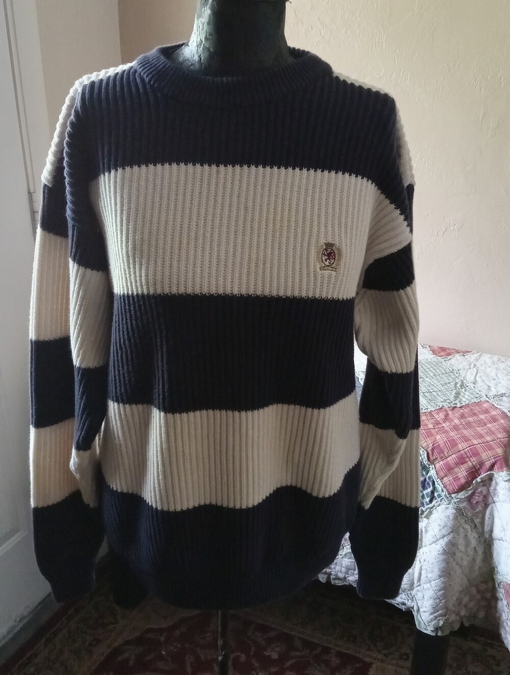 Tommy Hilfiger Lg Heavy Knit Sweater